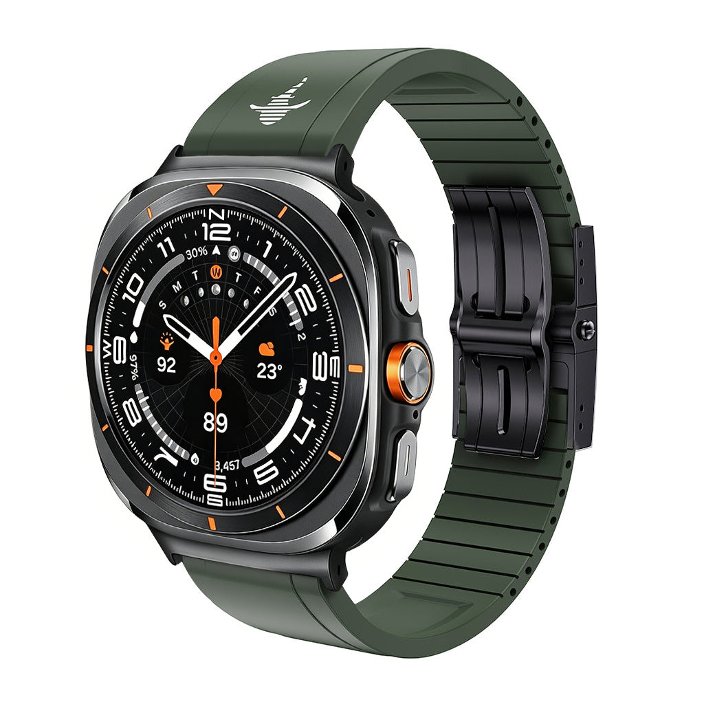Luxury FKM Rubber Strap for Samsung- The Shark Edition