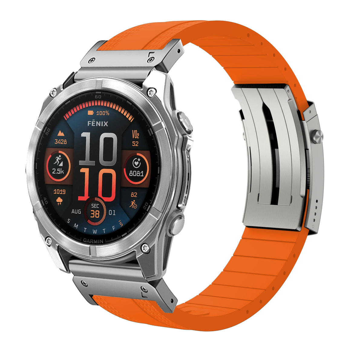 Superocean Luxe Band For Garmin Fenix 8 5X 6 Pro 6X 7 7X