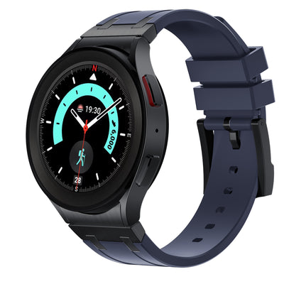 NEW AP Thick Silicone Band With Titanium Adapter For Samsung