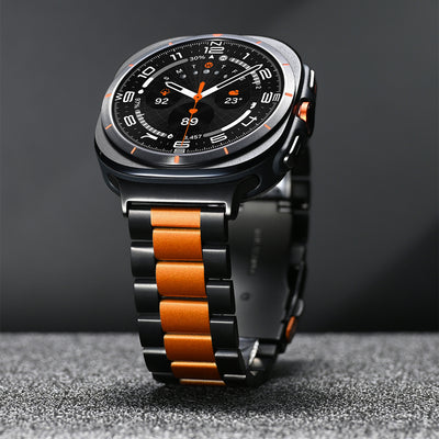 Business Style Titanium Band For Galaxy Watch Ultra//Ultra2 /Watch 9/8