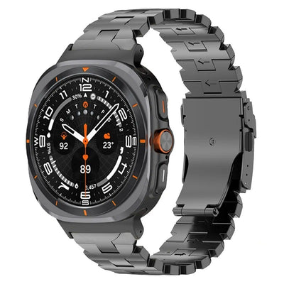 Butterfly Shape Titanium Watch Band for Samsung Galaxy Watch Ultra/Ultra2/ 9/8 /8Classic/Ultra