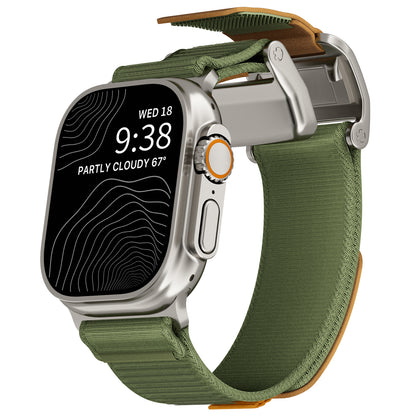 Mag Buckle Nylon Band For Apple Watch
