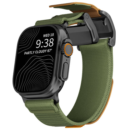 Mag Buckle Nylon Band For Apple Watch
