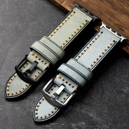 Simple Handmade Leather Apple Watch Strap