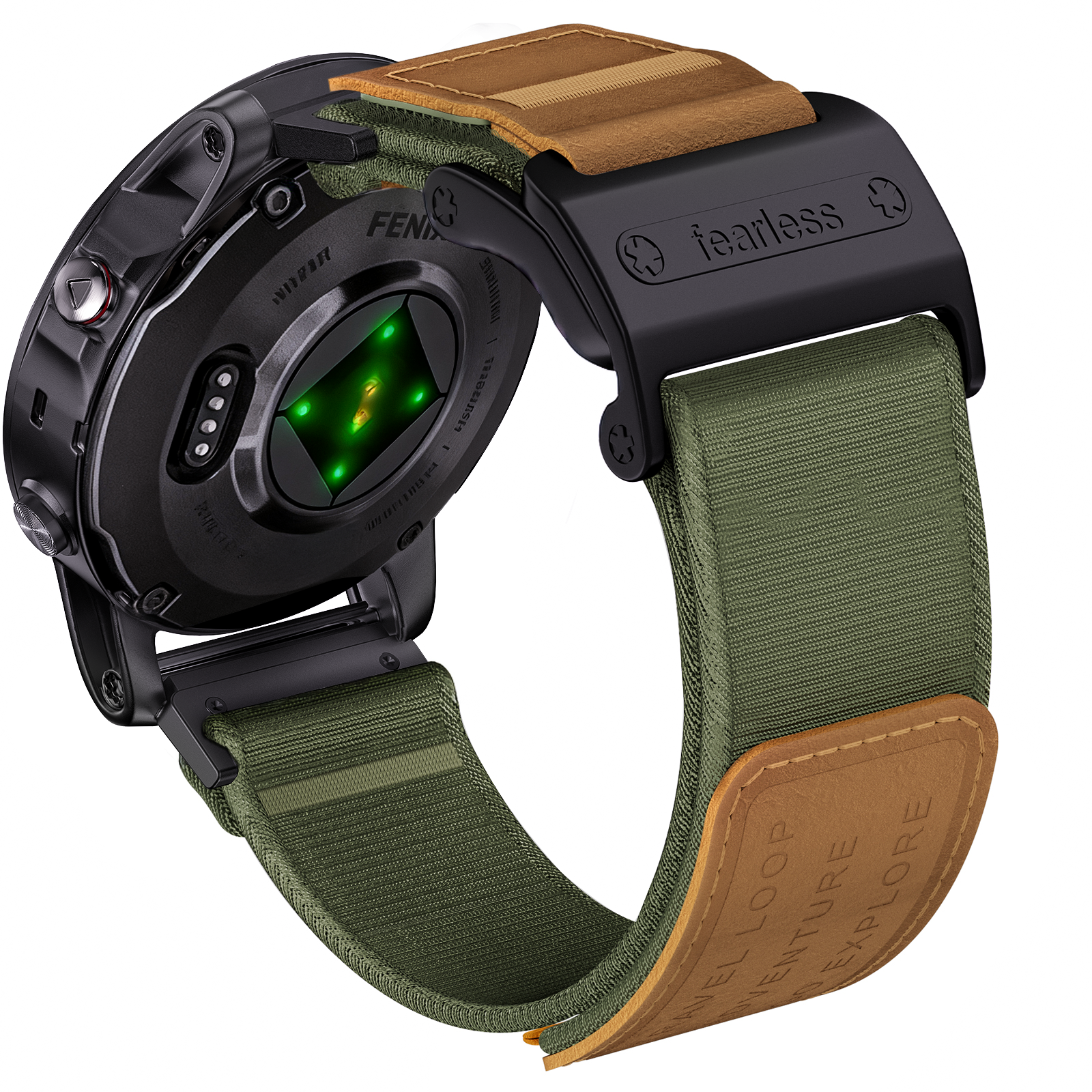 Mag Buckle Nylon Band For Garmin