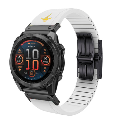 Luxury FKM Rubber Strap for Garmin - The Shark Edition