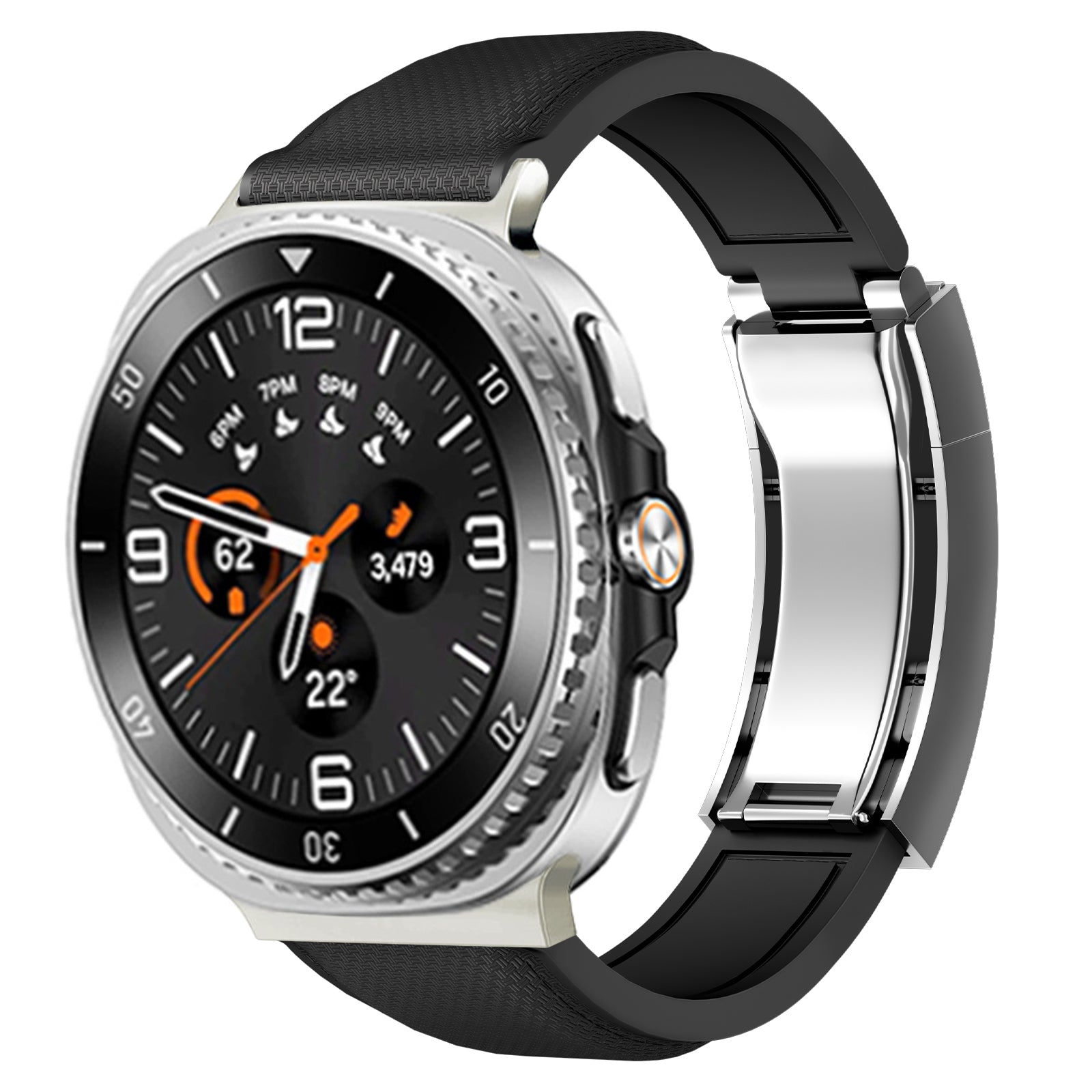 FKM Rubber “R” Buckle Strap For Sumsang