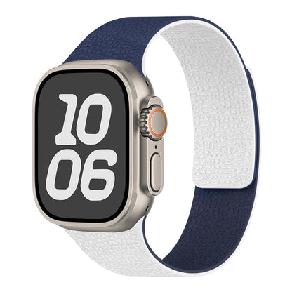Texture Design-Magnetic Silicone Strap for Apple Watch