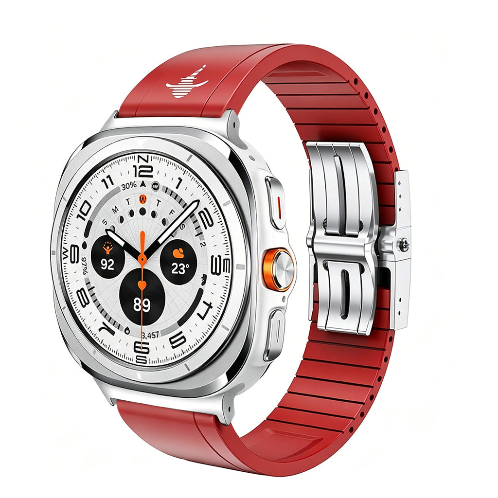 Luxury FKM Rubber Strap for Samsung- The Shark Edition
