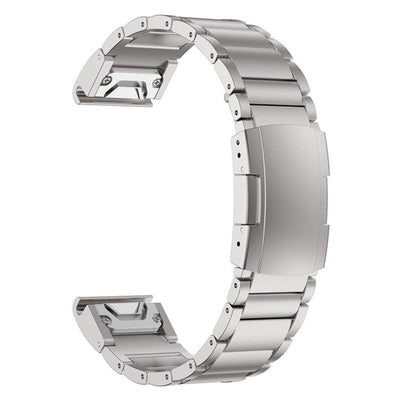Titanium Watch Band Quick Install Strap for Garmin Fenix 8/7X/6X Pro/5X