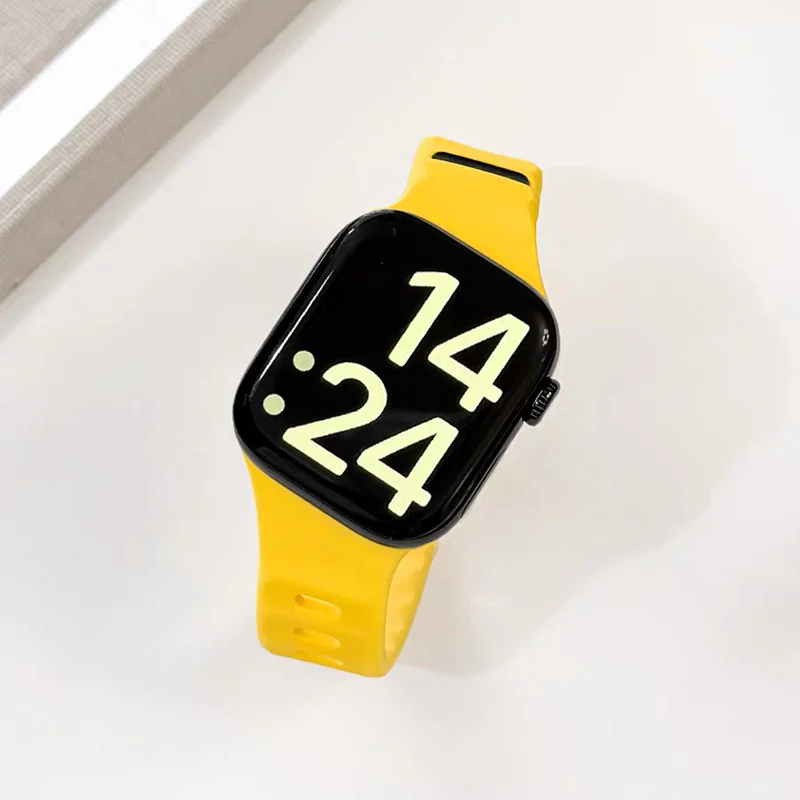 Asymmetric Ridge Design Sport Band For Apple Watch