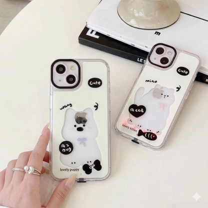 Light-Up Cute Pet Phone Case for iPhone