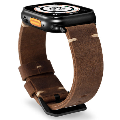 Vintage Leather Apple Watch Strap