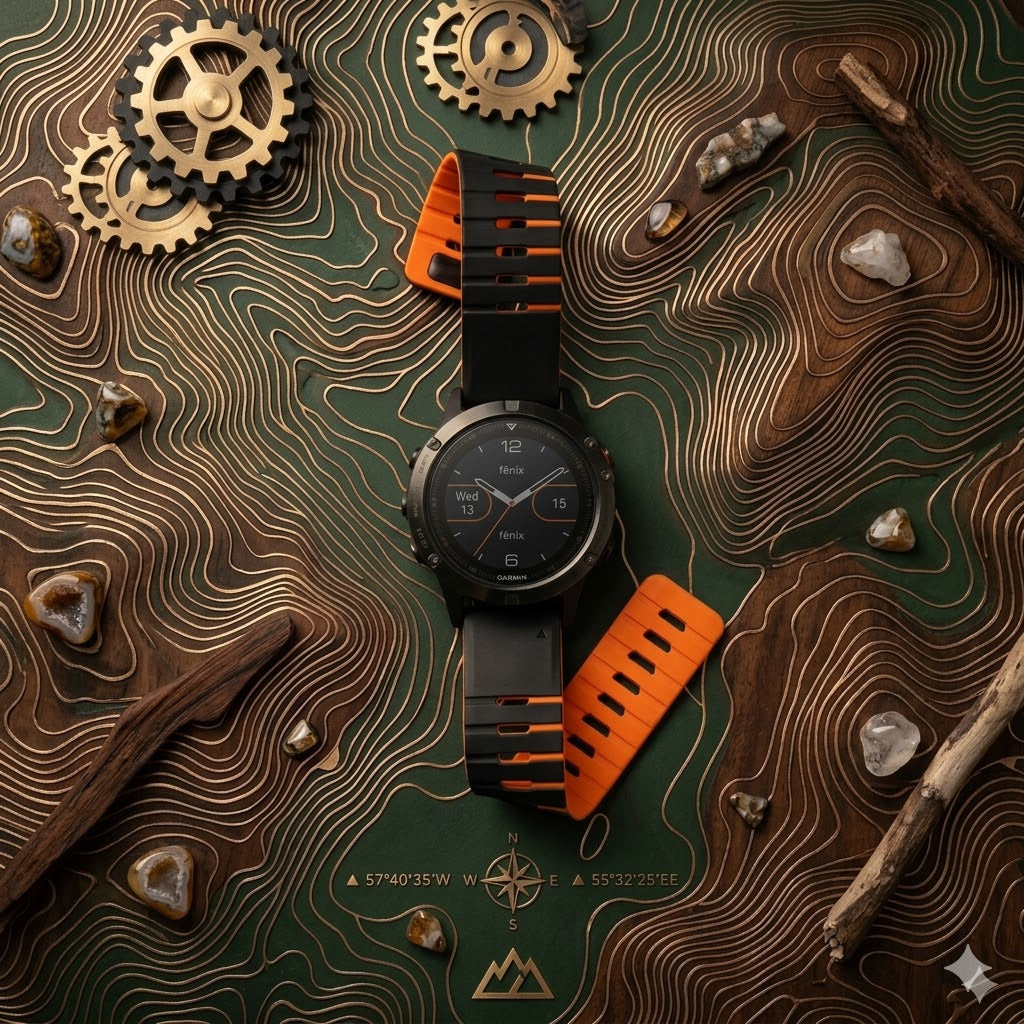 Chromatic Scale |Lightweight Silicone Sport Band for Garmin
