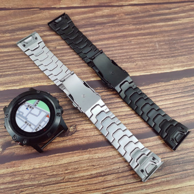 Metal Watch Strap For Garmin Fenix 8 7 7X 6 6X