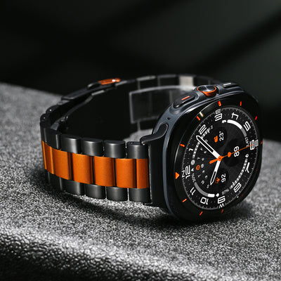 Business Style Titanium Band For Galaxy Watch Ultra//Ultra2 /Watch 9/8