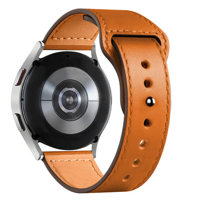 Genuine Leather Loop Strap for Samsung Galaxy Watch4/5/PRO/6/7