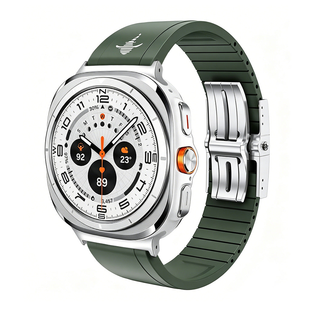 Luxury FKM Rubber Strap for Samsung- The Shark Edition