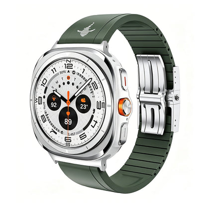 Luxury FKM Rubber Strap for Samsung- The Shark Edition