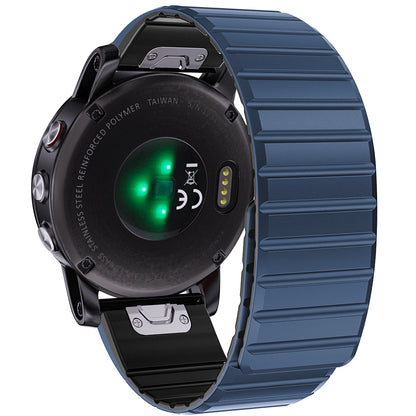 Silicone Magnetic Watch Strap For Garmin Watch