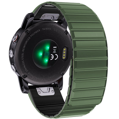 Silicone Magnetic Watch Strap For Garmin Watch