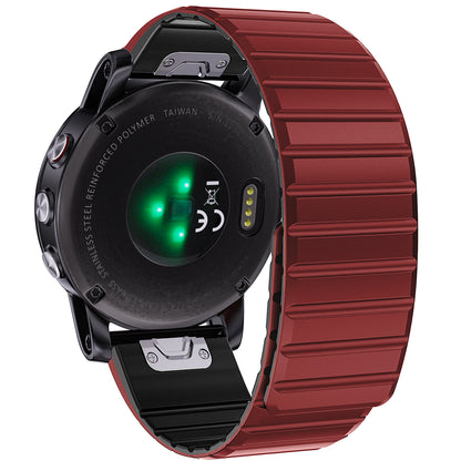 Silicone Magnetic Watch Strap For Garmin Watch
