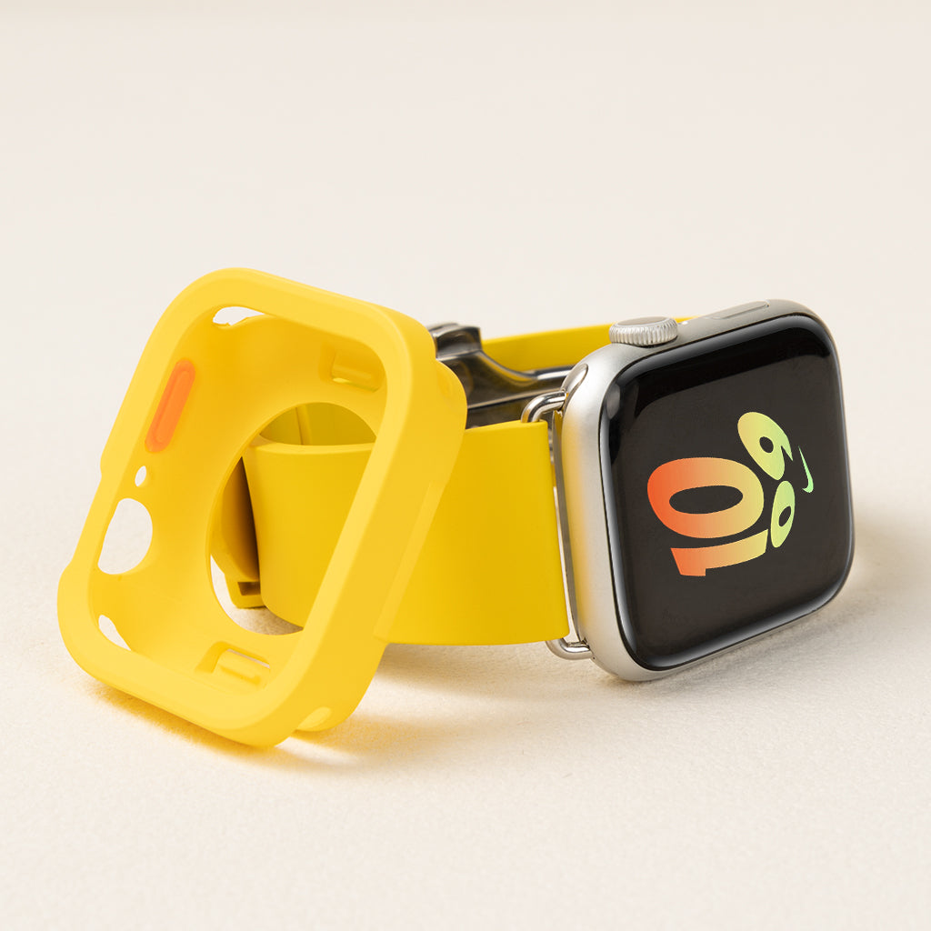 Skin Feel Fluororubber Apple Watch Band