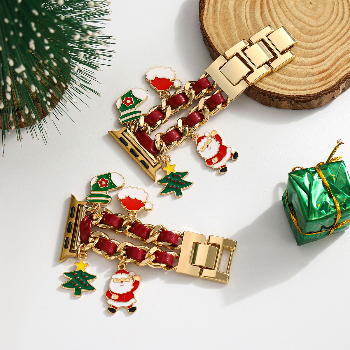 Christmas creative watch straps suitable for all Apple series