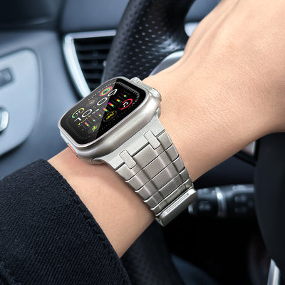 AP Frosted Stainless Steel Magnetic Band For Apple Watch
