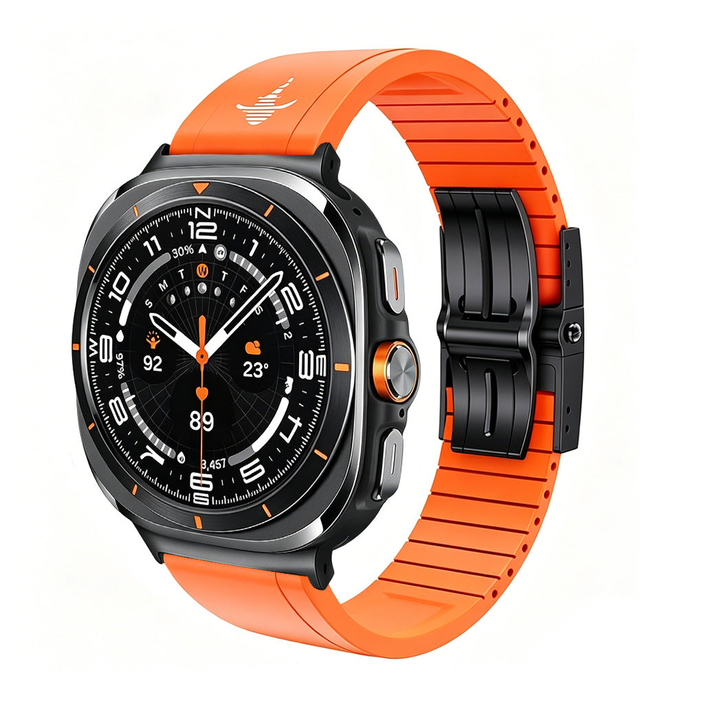 Luxury FKM Rubber Strap for Samsung- The Shark Edition