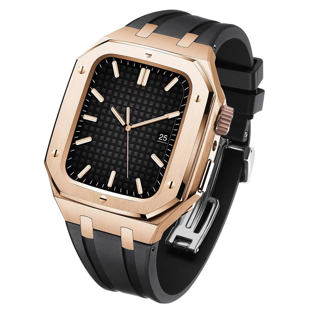 AP Stainless Steel Band Stainless Steel Case Retrofit Kit For Apple Watch