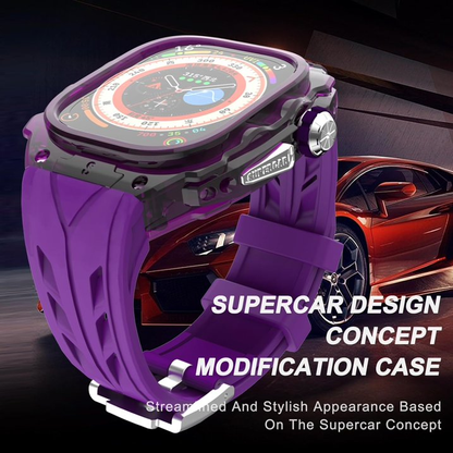 FS91 Luxury Translucent Smartwatch Case for Apple Watch Ultra-49mm