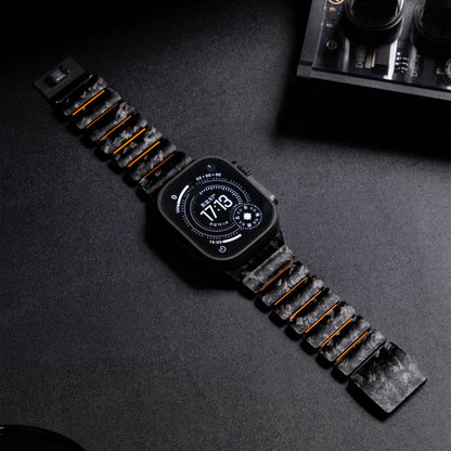 Carbon + FKM Band For Apple Watch