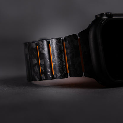 Carbon + FKM Band For Apple Watch