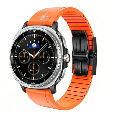 Luxury FKM Rubber Strap for Samsung- The Shark Edition