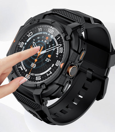 Anti-Drop Hollow Armor Watch Strap For Galaxy Watch7 Ultra 47mm