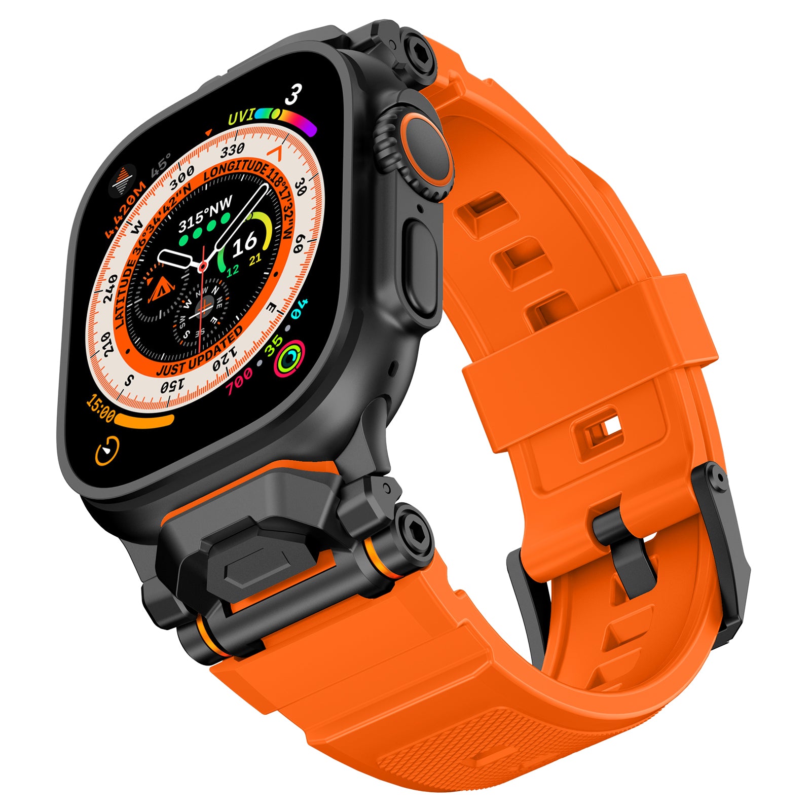 Explorer FKM 2.0 Rubber Band For Apple Watch