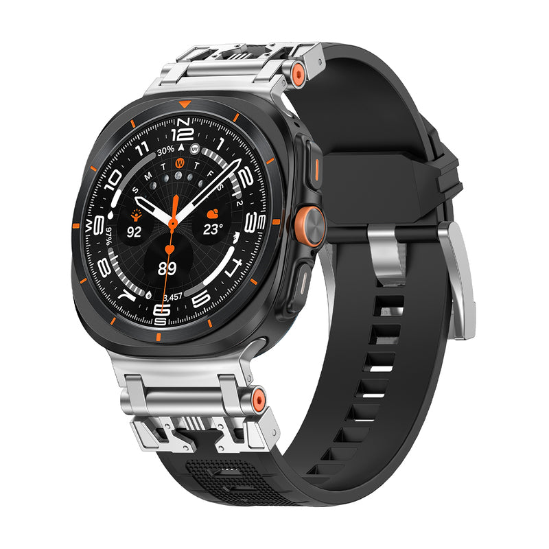 Armor Silicone Band For Samsung Watch 7 Ultra