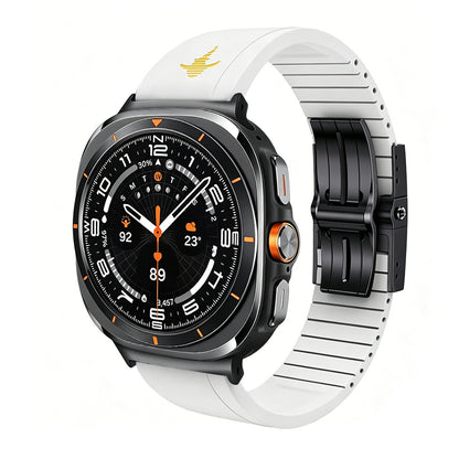 Luxury FKM Rubber Strap for Samsung- The Shark Edition
