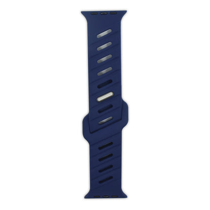 Asymmetric Oblique Hole Silicone Watch Strap for Apple Watch