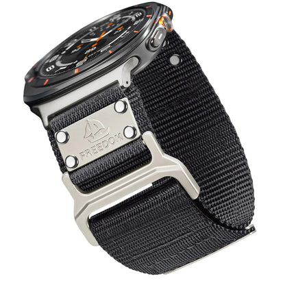 FREEDOM Ultra Wide Nylon Band For Samsung Wtatch Ultra