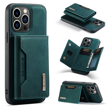 2 in 1 Detachable Wallet Back Cover for iPhone 17 Pro max/ 17Pro/17/16 /16Pro