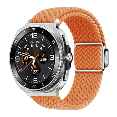 Magnetic Buckle Woven Nylon Strap For Samsung Galaxy Watch