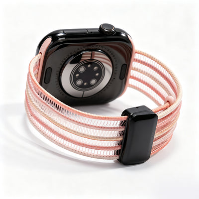 Fish Silk Mesh Breathable Magnetic Soft Strap For Apple Watch