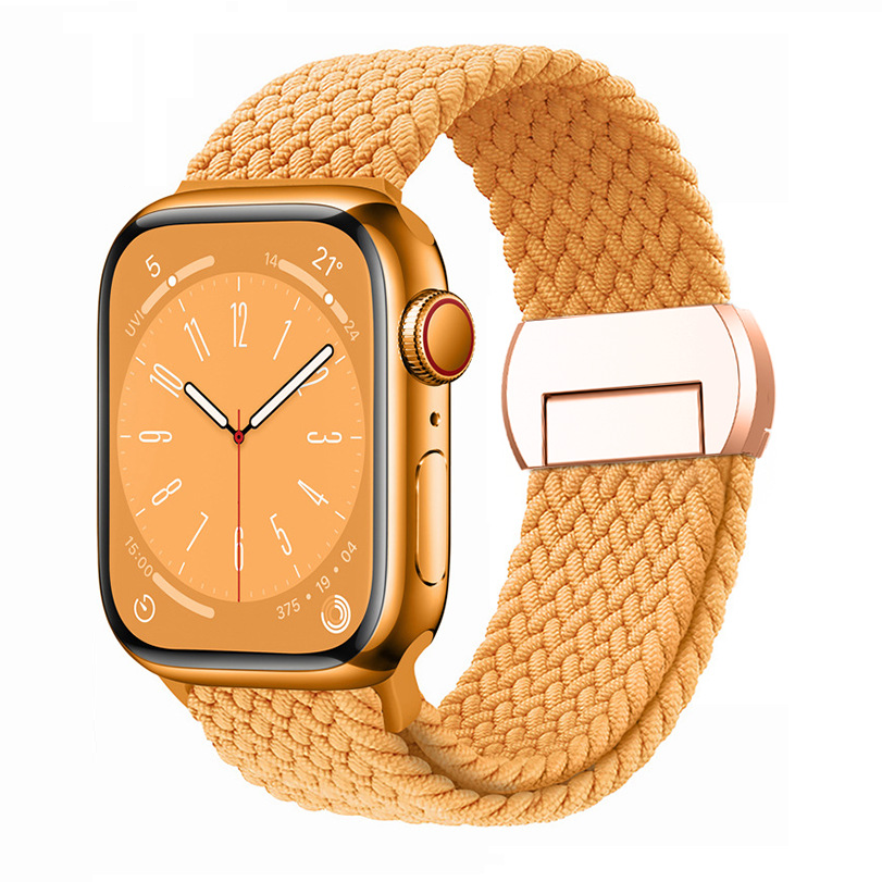 Nylon Round Magnetic Buckle For Apple Watch