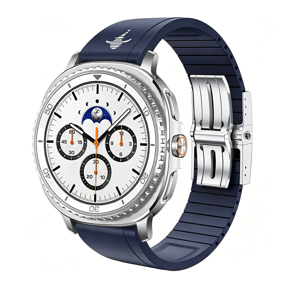 Luxury FKM Rubber Strap for Samsung- The Shark Edition