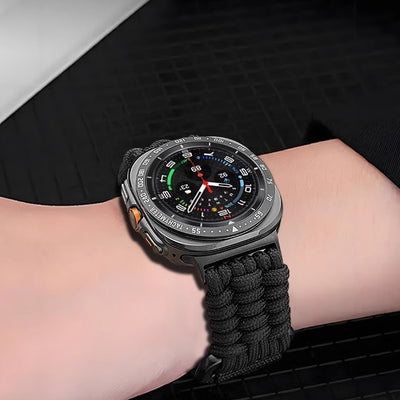 Outdoor Nylon Woven Watch Band for Samsung Galaxy Watch Ultra/Ultra2