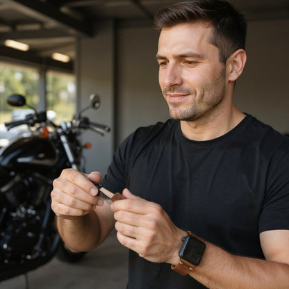 Vintage Leather Apple Watch Strap