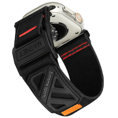 Nylon Magnetic Buckle Band For Apple Watch
