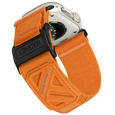 Nylon Magnetic Buckle Band For Apple Watch
